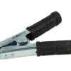 Krokodylek; K600A; czarny; 165mm; zaciskany; 600A; stal cynkowana