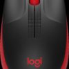 Mouse M190, Wireless, redOptical, 1000 dpi, 3 Buttons