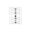 Antena TV VHF/UHF siatkowa ATV C z symetryzatorem / HN16 dpm
