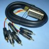 WT.SCART->6xWT.RCA METAL GOLD 3.0mb