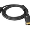 Kabel Dvi-D Single Link / Hdmi 1.4 Fhd@60 (Wtyk / Wtyk) 2M