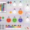 Żarówka LED E14 P45 4.5W = 25W 250lm RGBW 200 OSRAM Star + PILOT