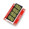 SparkFun Alphanumeric Display - wyświetlacz alfanumeryczny - biały - Qwiic - SparkFun COM-18565