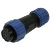 Gniazdo; SP1310/S5I-N; 5 torów; lutowany; 0,75mm2; 4-6,5mm; SP13; na przewód; IP68; 5A; 180V; Weipu; RoHS