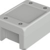 Bopla BA-S 100806 F Bocube Alu Gehäuse 7035 00162125 Urządzenia przemysłowe 121 x 86 x 60 aluminium szaro-biały (ral 703