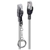 LINDY 47609 Network cable CAT 6A S/FTP Grey 20m