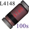 Dioda impulsowa 1N4148 0,2A 100V SMD (100szt)
