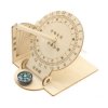 Sundial and Compass - Wooden DIY Educational Toy for Children