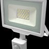 5935 LED floodlight, 20 W, 1600 lm, 2700 K, IP65, white, with sensor