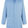Fartuch laboratoryjny, Unisex, Jasnoniebieski, rozmiar: XL, Wielorazowe