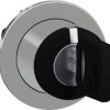 Schneider Electric ZB4FG3 ZB4FG3 Element czołowy dla przełącznika kluczykowego płaski (Ø) 30.5 mm chrom, czarny 1 szt.