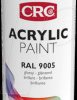 31062-AA ACRYLIC PAINT 9005 jet-black satin