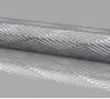 Metal braided sleeve, inner Ø 3 mm, range 0.7-3 mm, silver, 201620100