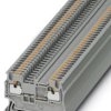 Through terminal block, push-in connection, 0.14-1.5 mm², 2 pole, 17.5 A, 6 kV, gray, 3208100