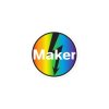Maker Zap Sticker - Rainbow