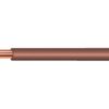 Przewód jednożyłowy linkowy 0,7 mm² Brązowy Kabeltronik PVC 18 AWG dł. 100m 24 X 0,20 mm