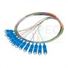 Pigtail światłowodowy FO SM SC/UPC 9/125 G.657A1 Semi Tight 0.9mm LSZH kolorowe 2m 12szt PFOT