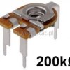 Potencjometr TVP1212-200K; montaż leżący; typ TVP