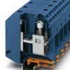 High current terminal, screw connection, 35-150 mm², 1 pole, 309 A, 8 kV, blue, 3010123