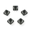 Tact Switch 12x12mm / 7mm THT 4pin - czarny - 5szt.