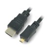 Przewód Goobay microHDMI - HDMI 2.0 - 3m