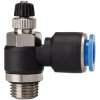 Choke check valve, -0.95-10 bar, 109981