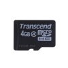 Karta Micro SD MicroSDHC, 4 GB Nie MLC, Transcend -25 → +85°C