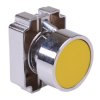 Techna PtecMetPNYellow Yellow Flush Push Button Switch Metal