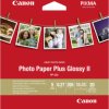 Canon Photo Paper Plus Glossy II PP-201 2311B060 Papier fotograficzny 13 x 13 cm 265 g/m² 20 ark. połysk