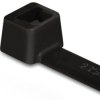 Cable tie, PA, (L x W) 198 x 3.5 mm, bundle-Ø 1.5 to 50 mm, black, UV resistant, -40 to 85 °C, 111-03460