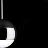 96806 URail LED pendant light Capsule II, 440 lm, 6.3 W, 4000 K, black