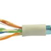 VOKA Kabelwerk 103080-00 Przewód sieciowy CAT 5e F/UTP 4 x 2 x 0.2 mm² szary Produkty w metrach bieżących