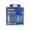 Faithfull FAIJBSET10 Jigsaw Blade Set of 10 Assorted