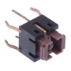 TLL62BRV Red LED 6x6mm Through Hole PCB Tactile Switch 160gf SPST