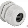 60392 Cable Gland PG21 for flat cable with 2 cable entries gy 2 pcs