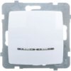Karo Gniazdo Pojedyncze Z/U Schuko Białe Gp-1Ss/M/00