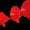 951500 Hünersdorff Trichter Set HD-PE 6,0+8,0+10+12cm