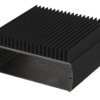 Aluminum enclosure kit, (L x W x H) 169 x 150 x 52 mm, black, IP65, 84516150.HMT1