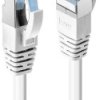 kabel LAN LINDY 47197, 1 szt., RJ45, CAT 6, S/FTP, 7.50 m, biały