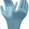 Rękawice jednorazowe, rozm. 8.5-9, Duże, 100 szt., kolor: Niebieski, Ansell