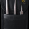 5-030 Tweezers kit, 3 pieces, titanium