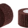 Rhodius 305351 RHODIUS VS, 10 sztuk tarcz listkowych z włókniny 80 x 50 x 6,0 mm, drobne, TOPline, do stali nierdzewnej,
