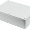PC enclosure, (L x W x H) 300 x 200 x 90 mm, light gray (RAL 7035), IP68, 1555X2GY