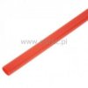 Koszulka termokurczliwa RC- 4/ 1 z klejem czerw.