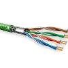 Kabel S/FTP Kat.7 linka 4x2xAWG26/7 PUR 305m zielony L02002C0074