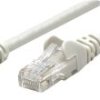 Kabel krosowy Intellinet Cat5e, nieekranowany, U / UTP, wtyk RJ-45 / wtyk RJ-45, 1,0 m, szary