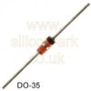 BZX55-C16 16V Zener diode - Fairchild