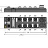 Moduł cyfrowych wejść/wyjść Turck Kompaktowy wieloprotokołowy moduł we/wy TBEN-L4 Ethernet TBEN-L4-16DOP