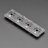 NeoKey 1x4 QT I2C - Four Mechanical Key Switches with NeoPixels