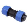 3 Pin Waterproof W17 Female Plug Cable Connector IP68 10A